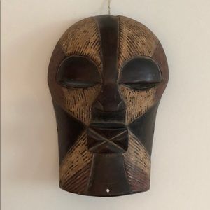 African hand crafted mask